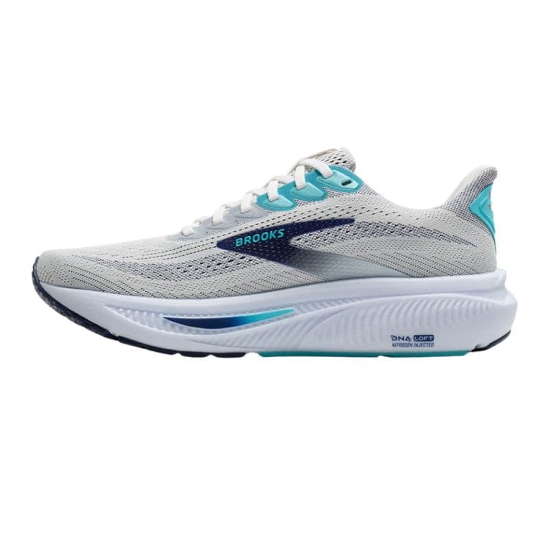 Pánska bežecká obuv BROOKS Ghost 17 M white beacon blue ipanema 2