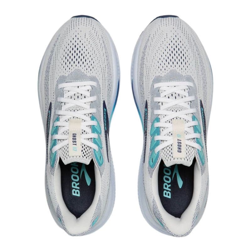 Pánska bežecká obuv BROOKS Ghost 17 M white beacon blue ipanema 3
