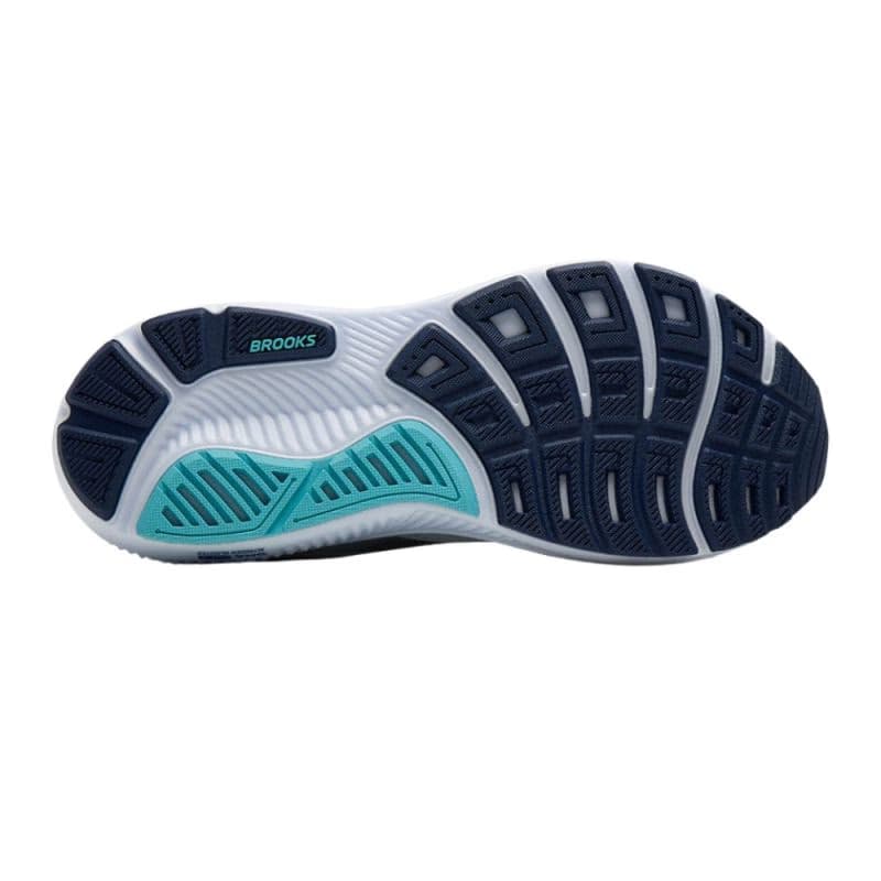 Pánska bežecká obuv BROOKS Ghost 17 M white beacon blue ipanema 5