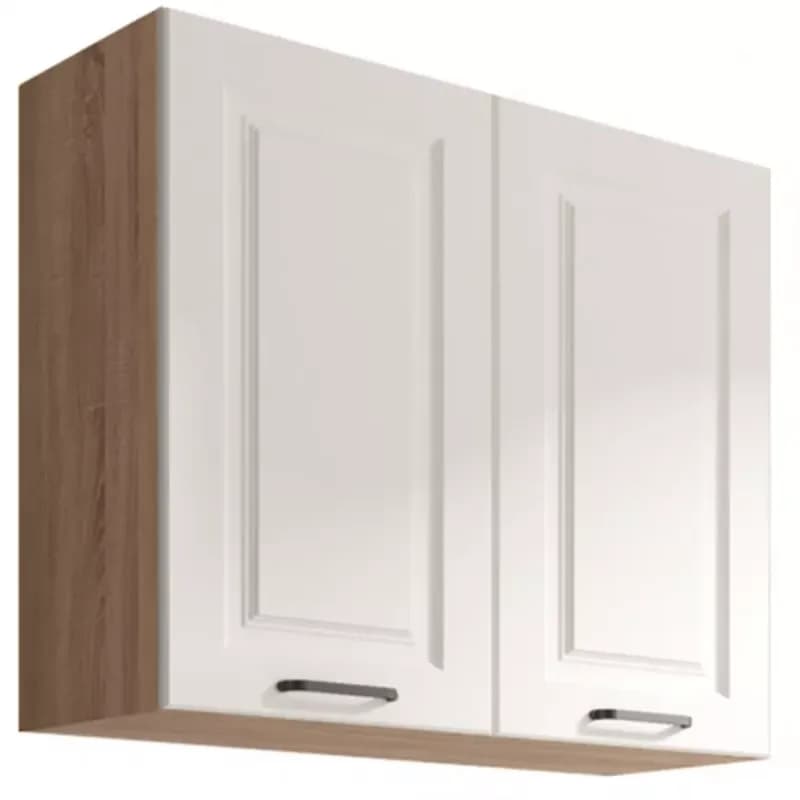 Kuchynská skrinka Smart 43g Sonoma/Biely Mat