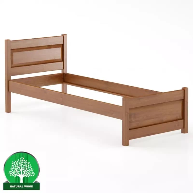 Posteľ buková LK120–90x200 cherry 1