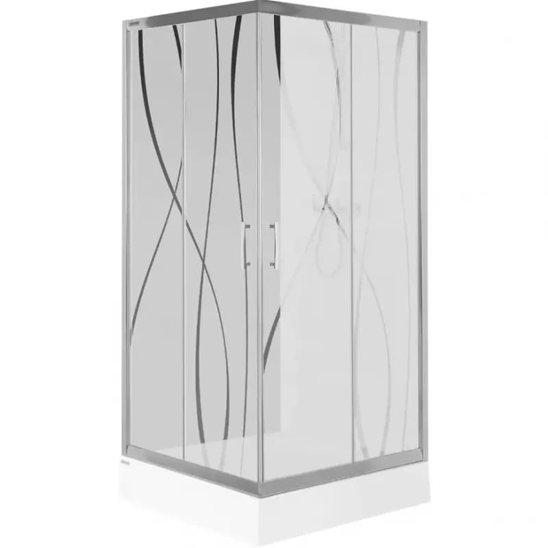 Sprchový kút KW KN/TX5B 90 W15 SB Glass Protect 1