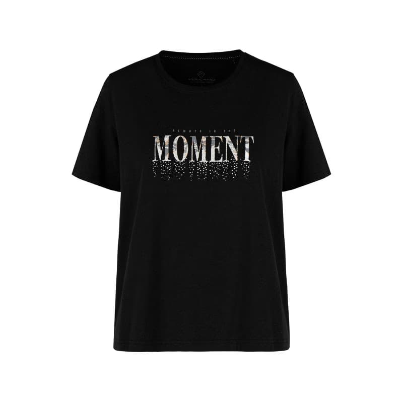 Dámske tričko s krátkym rukávom VOLCANO MOMENTS-700-BLACK 5