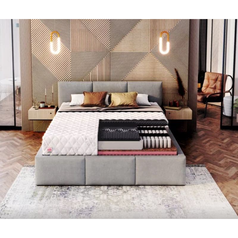 FDM Taštičkový matrac GINASO Max Premium Jersey | 200 x 200 cm 3