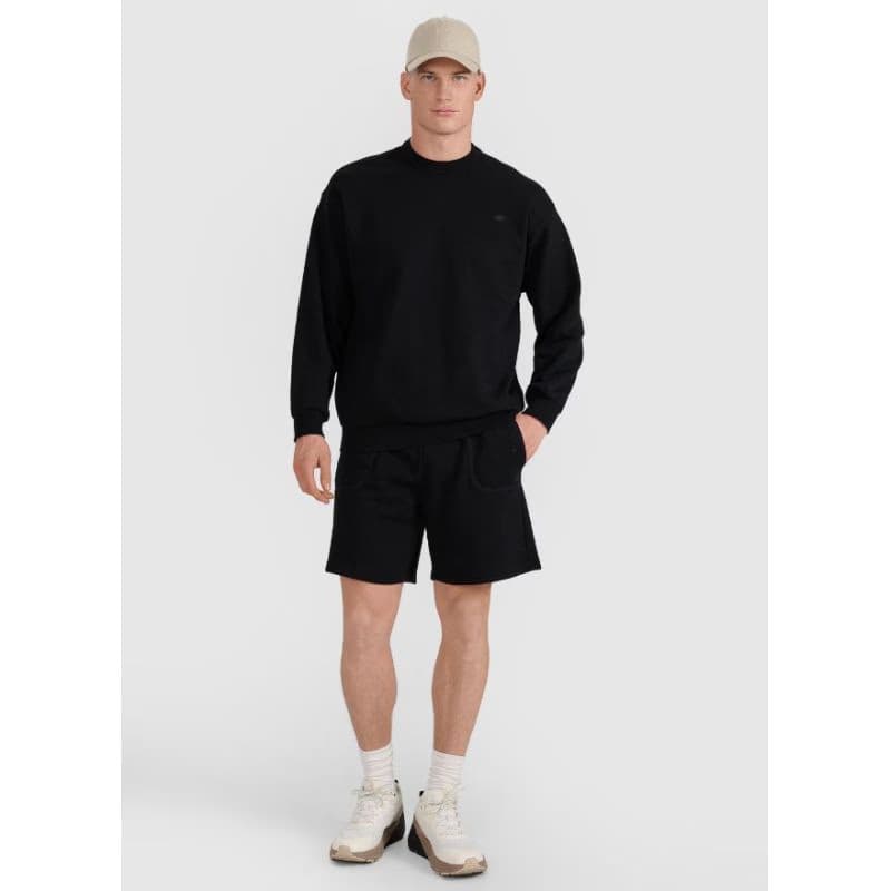 Teplákové kraťasy 4F SHORTS CAS U544-20S-DEEP BLACK 2