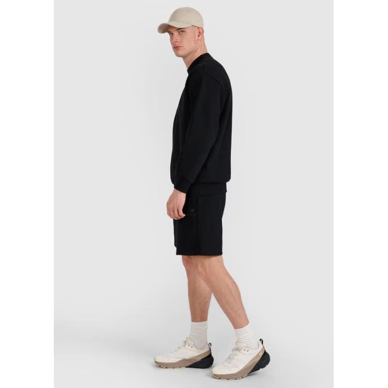 Teplákové kraťasy 4F SHORTS CAS U544-20S-DEEP BLACK 3