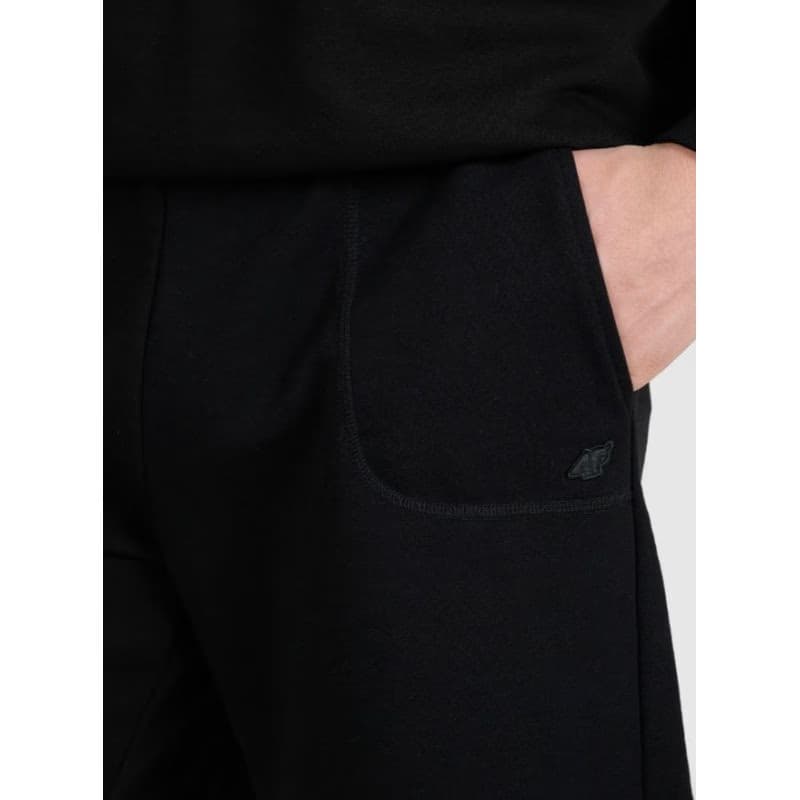 Teplákové kraťasy 4F SHORTS CAS U544-20S-DEEP BLACK 5
