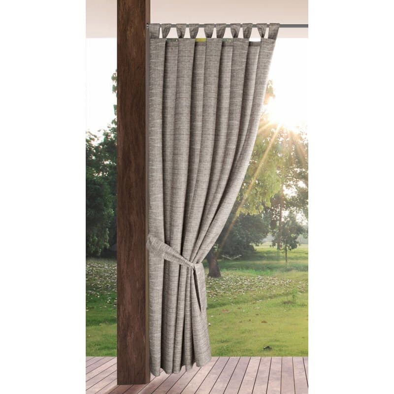 ArtFir Záves na terasu GARDEN 10 PU | hnedá/krémová 155 x 240 cm 2