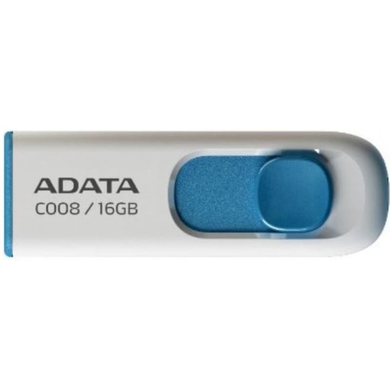 ADATA Flash Disk 16GB C008, USB 2.0 Classic, biela 5