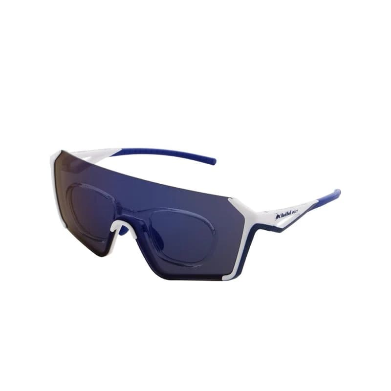 Slnečné okuliare RED BULL SPECT JADEN-004, white, smoke with blue revo, CAT 3, 140-144 5