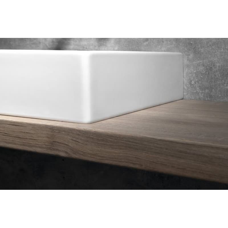 GSI - KUBE X keramické umývadlo 50x47cm, brúsená spodná hrana, biela ExtraGlaze 94309111 5