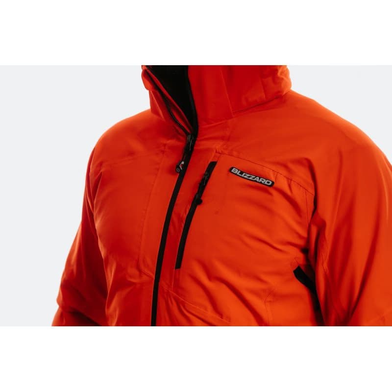 Pánska lyžiarska bunda s kapucňou BLIZZARD Ski Jacket Silvretta, red 4