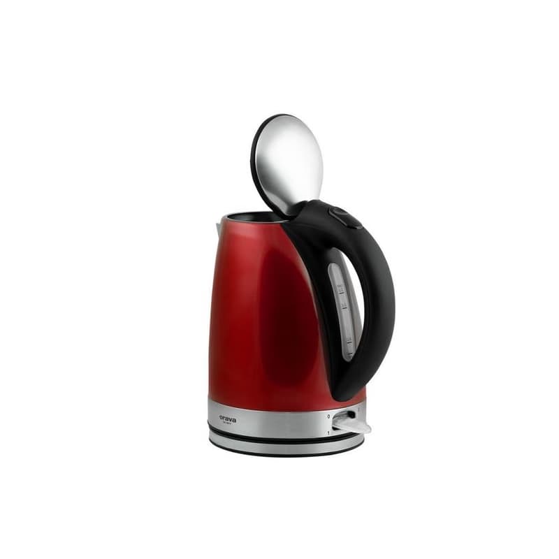 Orava VK-3217 R rýchlovarná kanvica, 2000 W, 1.7 l, automatické vypnutie, červená 2
