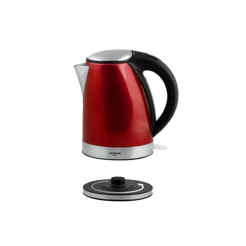 Orava VK-3217 R rýchlovarná kanvica, 2000 W, 1.7 l, automatické vypnutie, červená 4