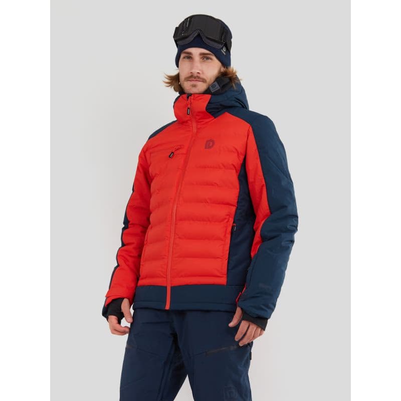 Pánska lyžiarska bunda FUNDANGO Orion Padded Jacket-281-redorange 2