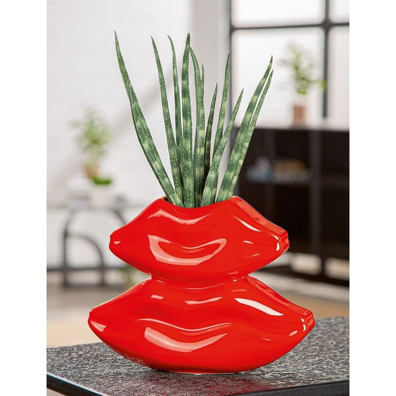 Keramická váza s úzkym hrdlom Lips, 16 cm 1