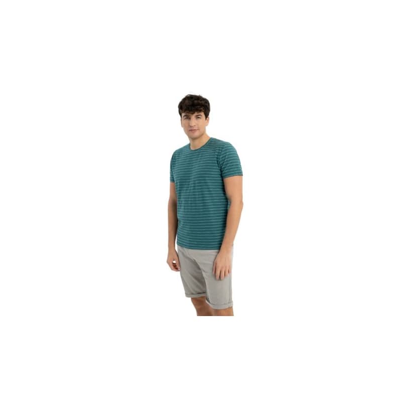 Pánske tričko s krátkym rukávom VOLCANO TM-ULF-TURQUOISE 1
