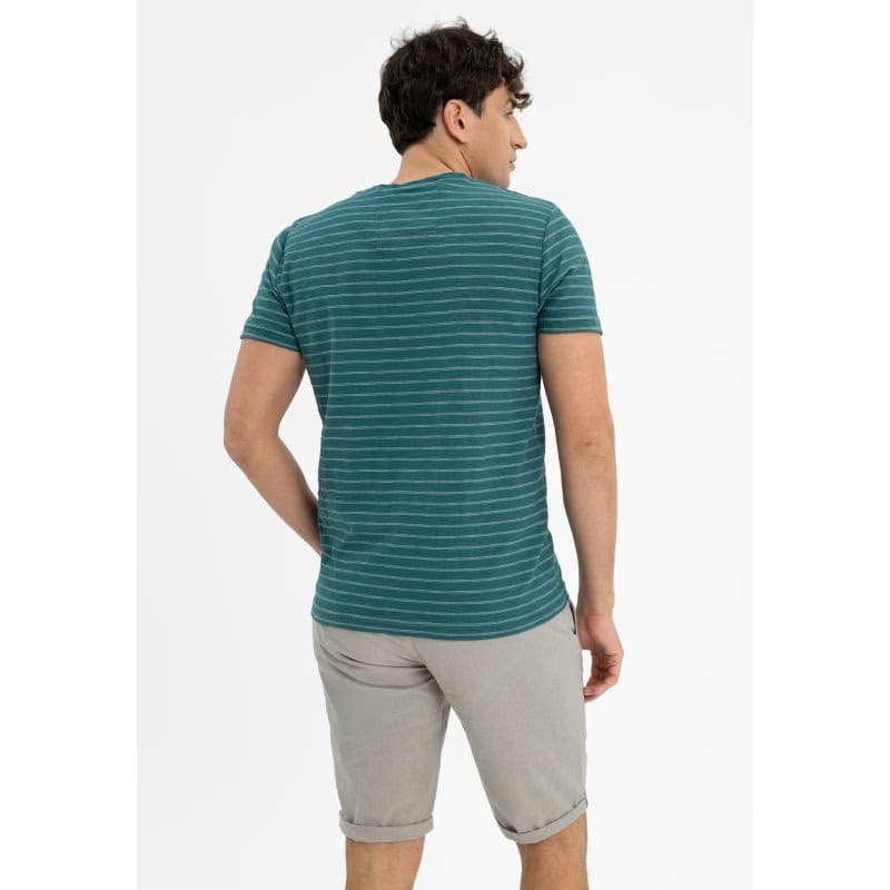 Pánske tričko s krátkym rukávom VOLCANO TM-ULF-TURQUOISE 3