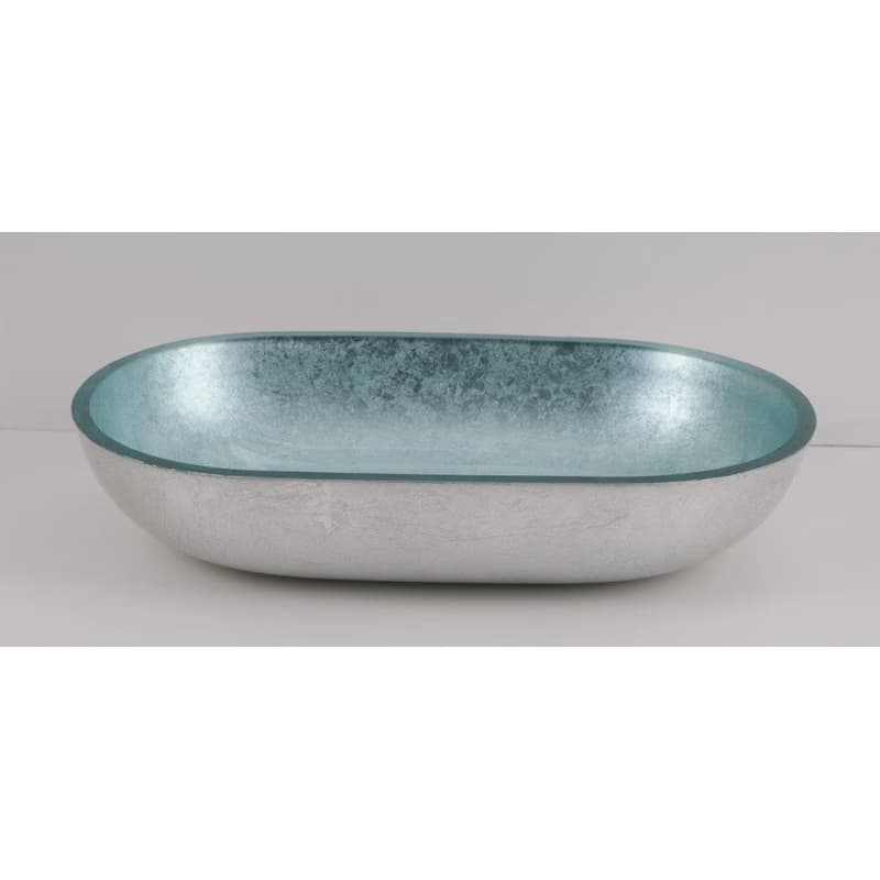 OLSEN SPA - Sklenené umývadlo na dosku LEIDEN 55×34×12 cm OLKLTG223 4
