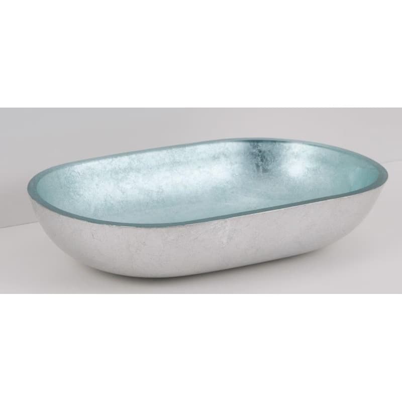 OLSEN SPA - Sklenené umývadlo na dosku LEIDEN 55×34×12 cm OLKLTG223 5