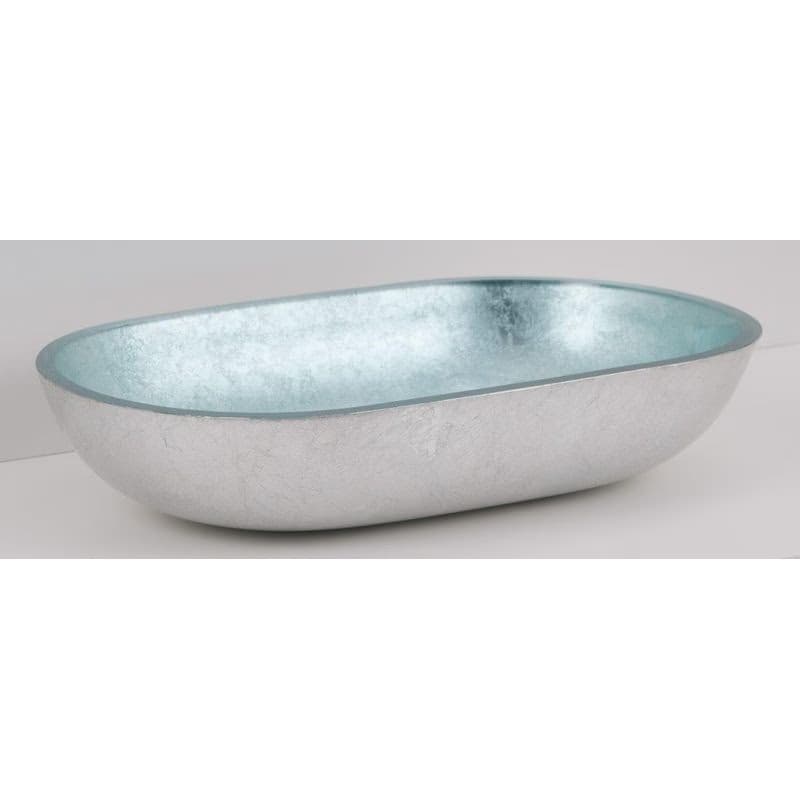 OLSEN SPA - Sklenené umývadlo na dosku LEIDEN 55×34×12 cm OLKLTG223 6
