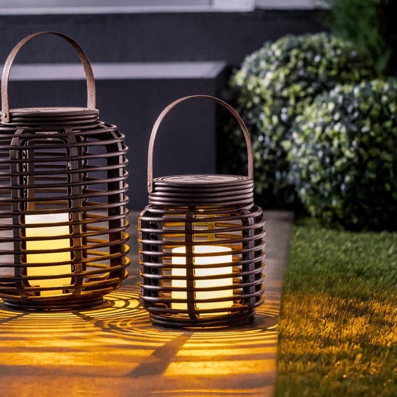 Solárna lampa Rattan, malá 1