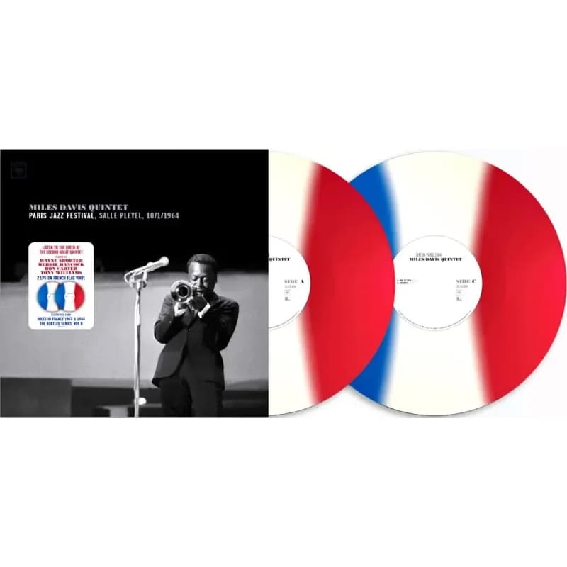 Vinyl Miles Davis - Paris Jazz Festival Salle Playel 10/1/1964 (Color Vinyl)