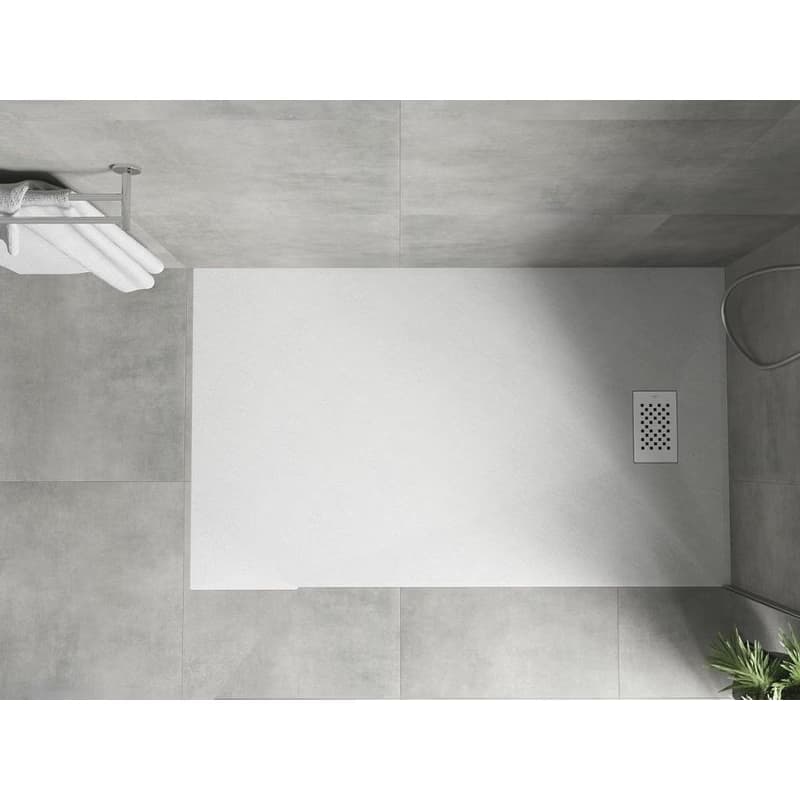 MEXEN/S - Hugo sprchová vanička SMC 140x80, biela, krytka biela 42108014-W 4