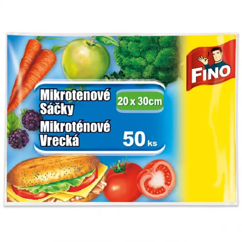 Mikroténové vrecká na potraviny 20x30 cm 50ks 1