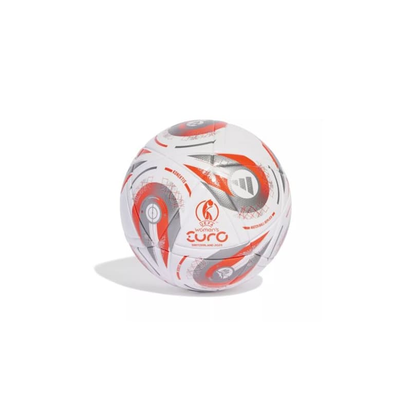 Futbalová lopta ADIDAS W EURO25 LGE F WHITE SILVMT LUCLEM