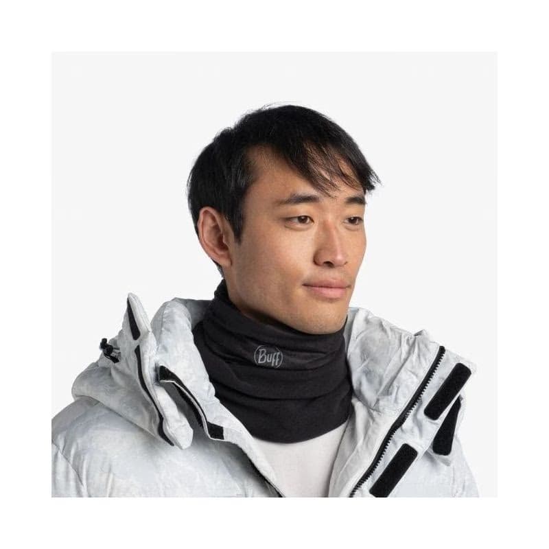 Multifunkčná šatka BUFF POLAR SOLID BLACK 2