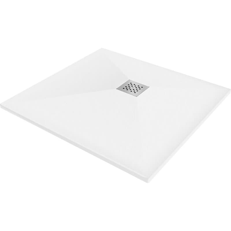 MEXEN - Stone+ Sprchová vanička štvorcová 80x80, biela 44108080 1