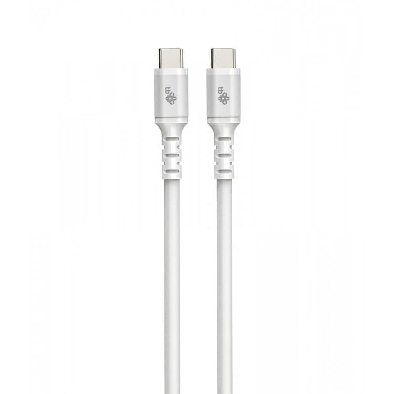 TB USB-C kábel biely 60W 1m