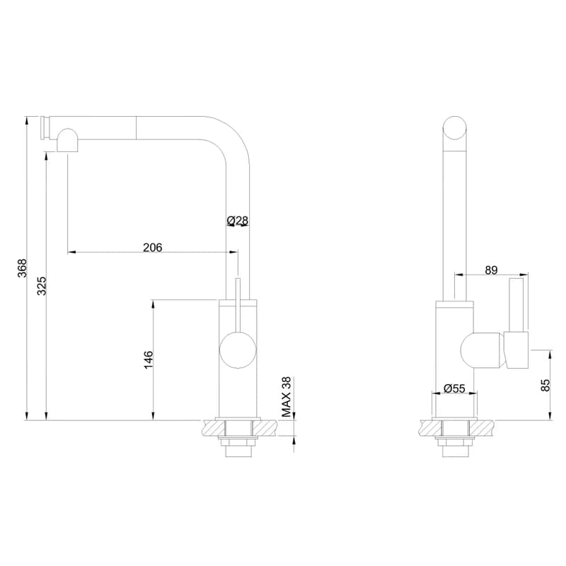 INVENA INVENA - Drezová batéria PRETO BZ-48-W04-L 2