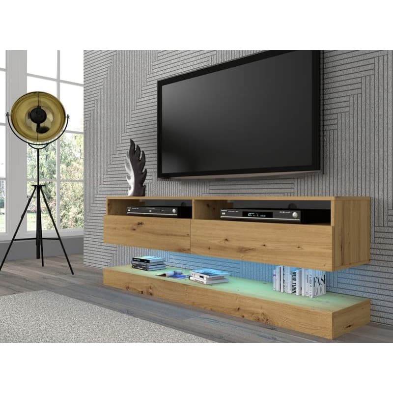 ArtBm TV stolík DUO 160 | dub artisan 2