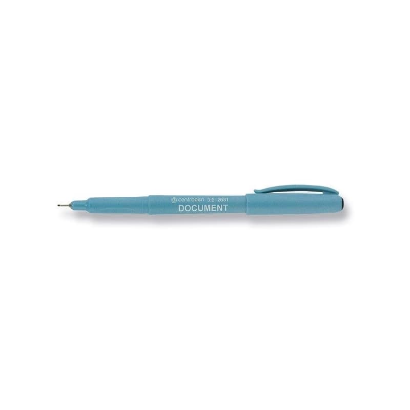 Popisovač Centropen 2631 Dokument čierny 0,5mm