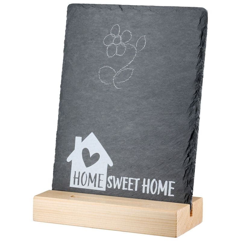 Obdĺžniková tabuľka s nápisom "Sweet Home" 1
