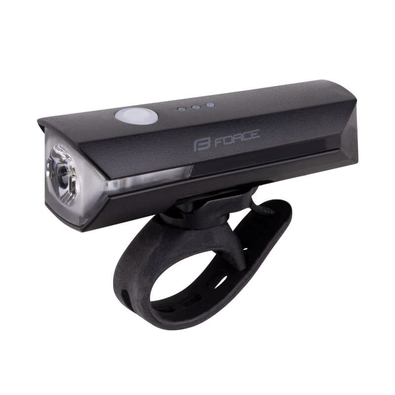 Svetlo na bicykel FORCE FLUX 550LM USB 2