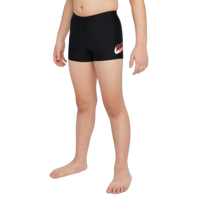 Chlapčenské plavky NIKE SWIM Scribble Square Leg-001-Black 3