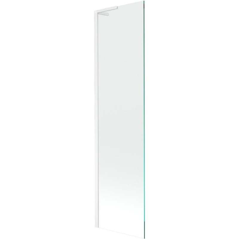 MEXEN/S - Next L vaňová zástena FIX 80 x 150, transparent, biela 895-080-000-03-00-20