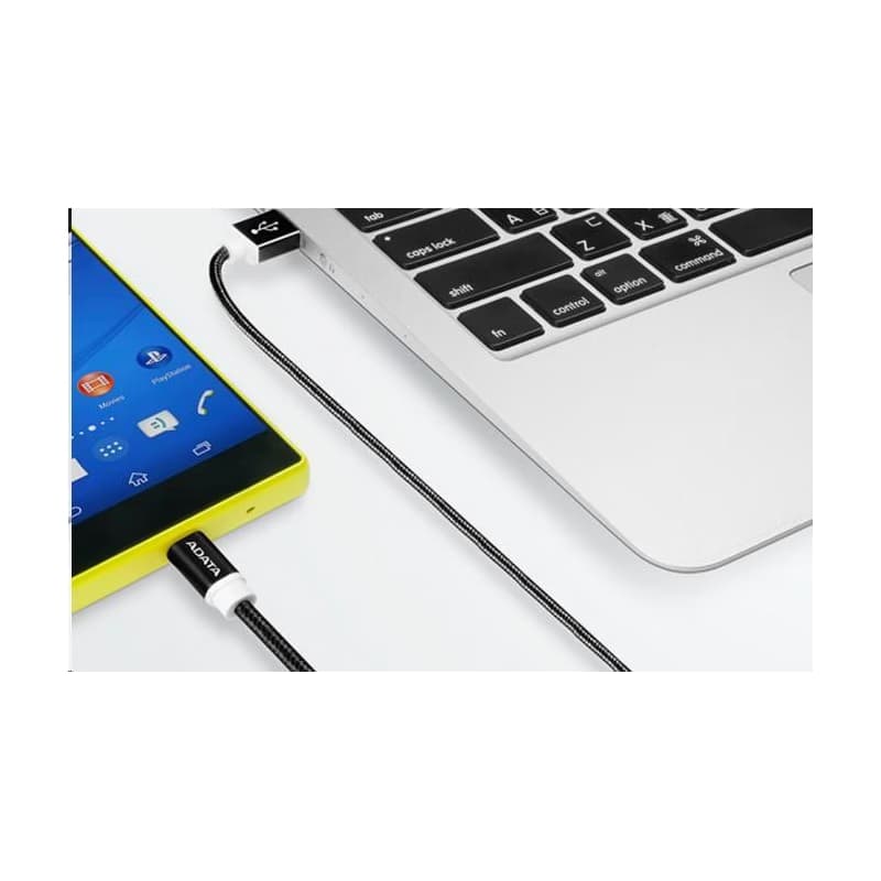 ADATA Micro USB kábel - USB A 2.0, 100cm, čierny 5