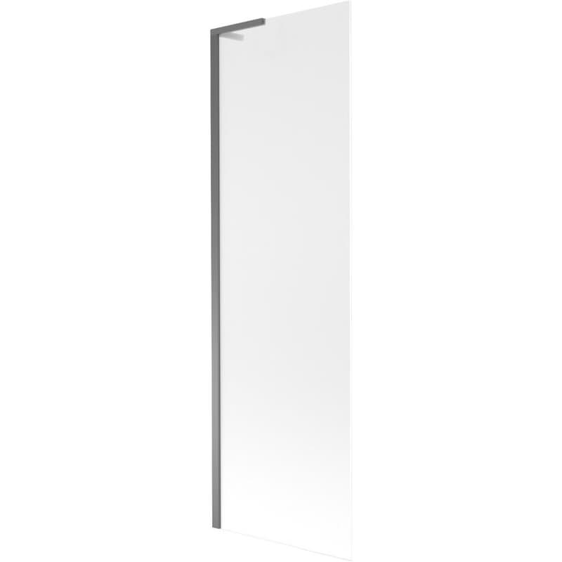 MEXEN/S - Next L vaňová zástena FIX 60 x 150, dekor, grafit metal 895-060-000-03-30-95 1
