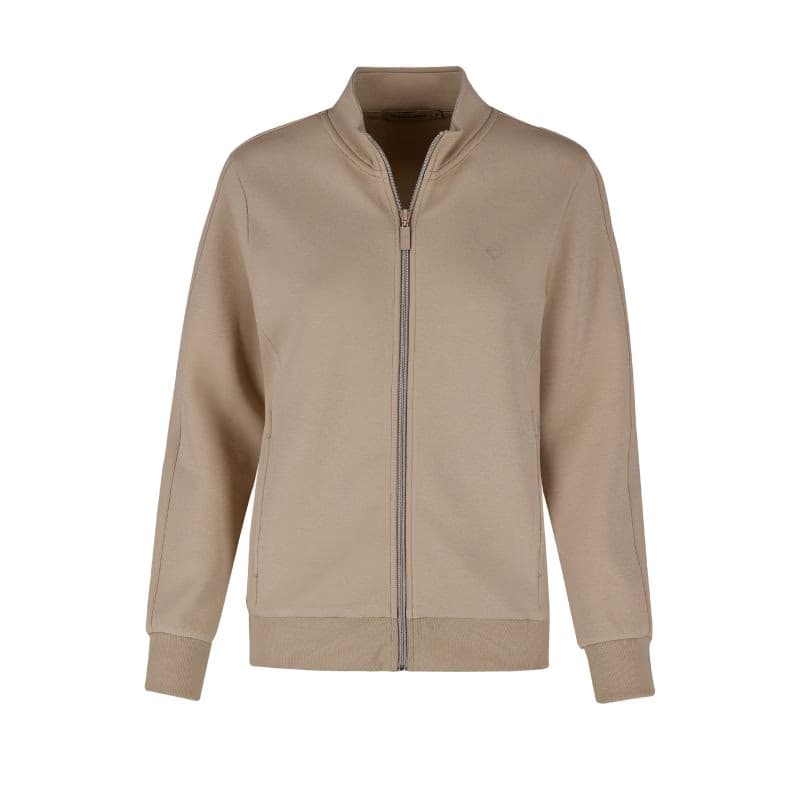 Dámska mikina so zipsom VOLCANO LORI-102-BEIGE 4