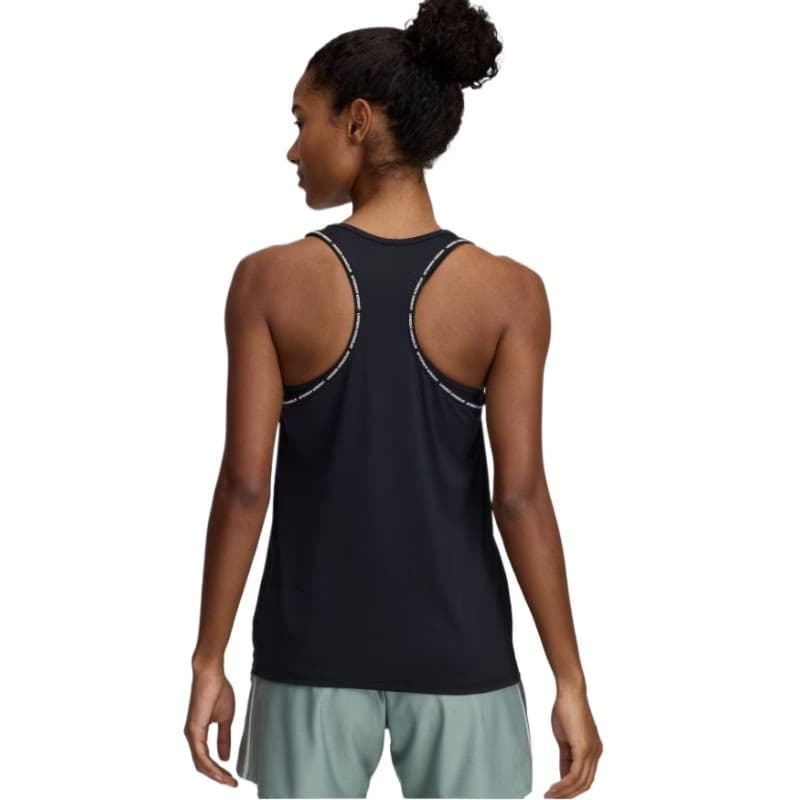 Dámske tréningové tričko s krátkym rukávom UNDER ARMOUR Tech Knockout Tank-BLK 2