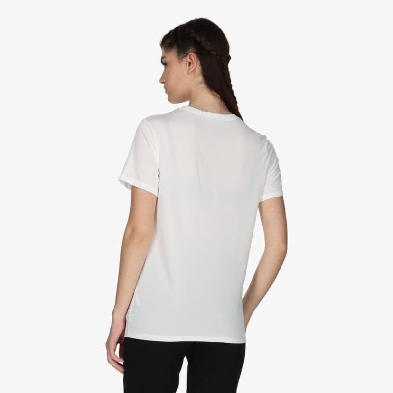 Dámske tréningové tričko s krátkym rukávom NIKE W NK DF TEE RLGND HBR WHITE BLACK 4