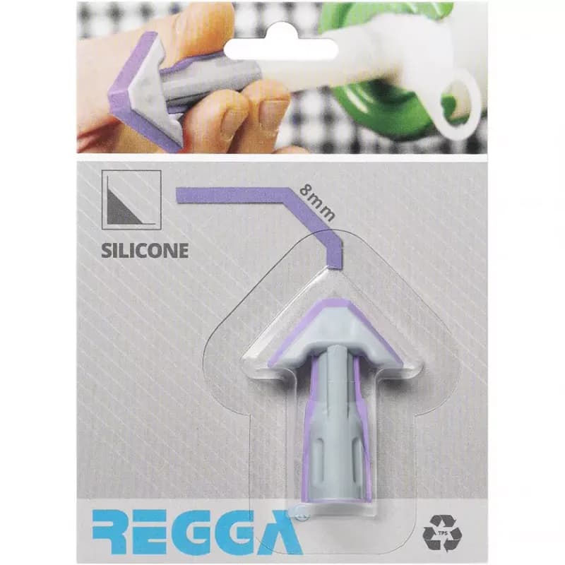 Špička na kartuše Regga fialová 8 mm plochá 1