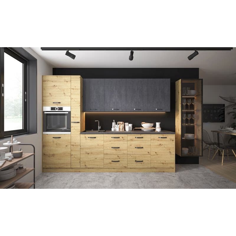ArtExt Dvierka na umývačku riadu SILVER | ZM 60 Farba sokla: Lava 4