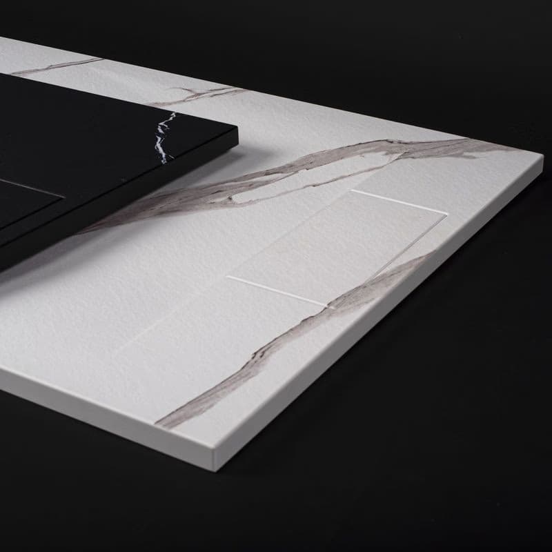 REA - Sprchová vanička Bazalt CARRARA WHITE 80x100 REA-K7000 4