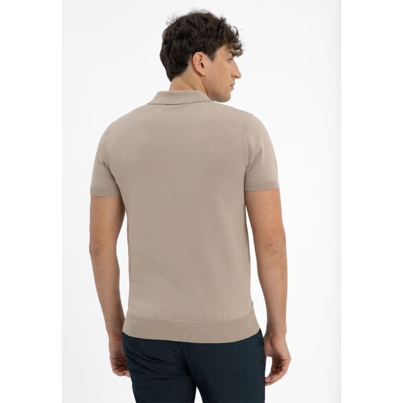 Pánske polo tričko s krátkym rukávom VOLCANO O-MORO-BEIGE 2