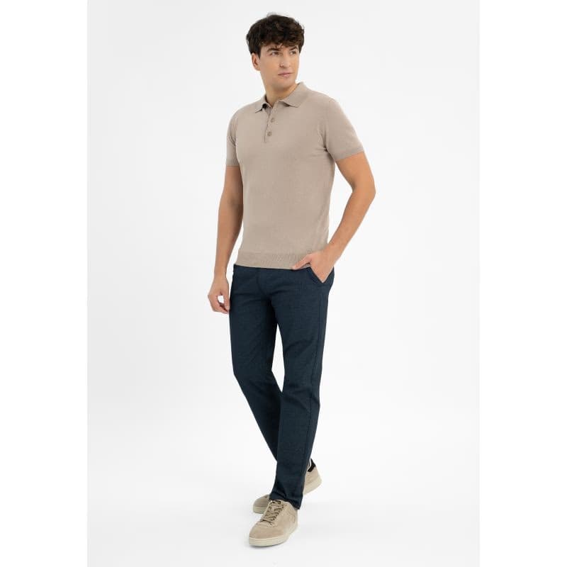 Pánske polo tričko s krátkym rukávom VOLCANO O-MORO-BEIGE 3